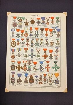 Litografia – odznaczenia