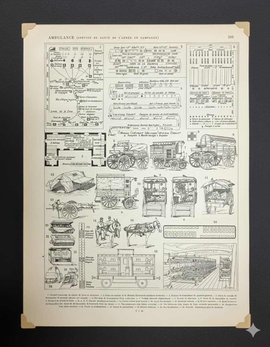 Oryginalna rycina z 1898 roku